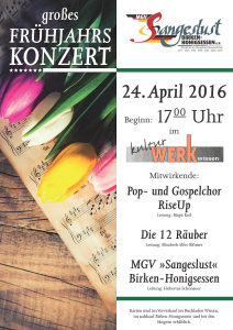 Frühjahrskonzert 2016