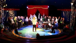 GRUSCHUs Kulturzirkus im Zirkuszelt in Hof